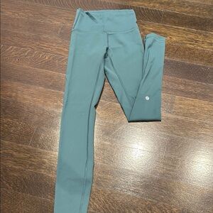 Lululemon turquoise leggings